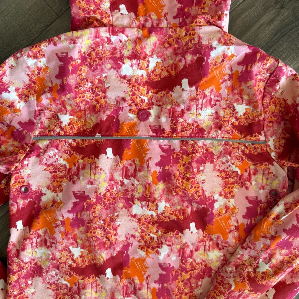 Hunter for Target Youth Pink floral lightweight jacket size XS - Picture 7 of 7
